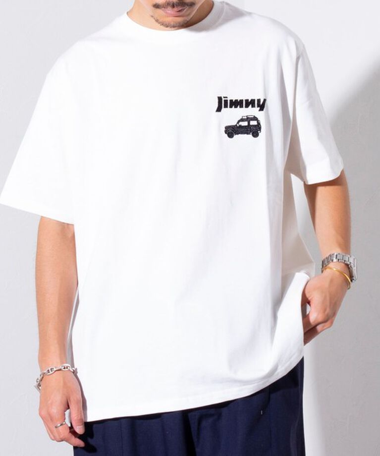 GLOSTER「【WILDERNESS EXPERIENCE×JIMNY】別注バックプリント Tシャツ」|Tシャツ・カットソー|
