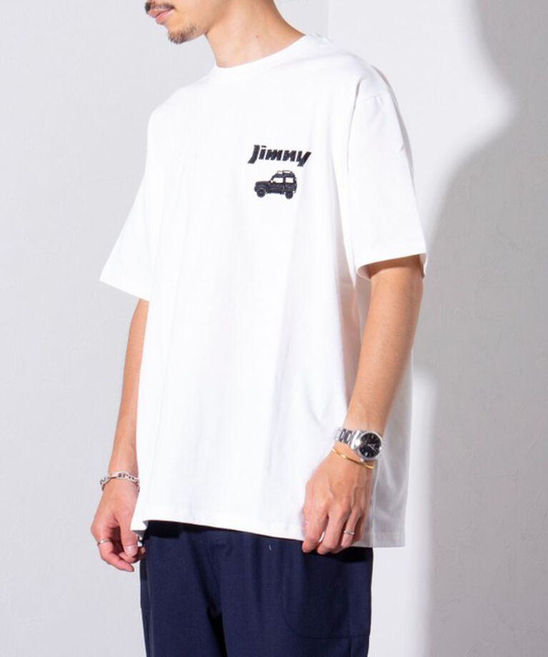 GLOSTER「【WILDERNESS EXPERIENCE×JIMNY】別注バックプリント Tシャツ」|Tシャツ・カットソー|