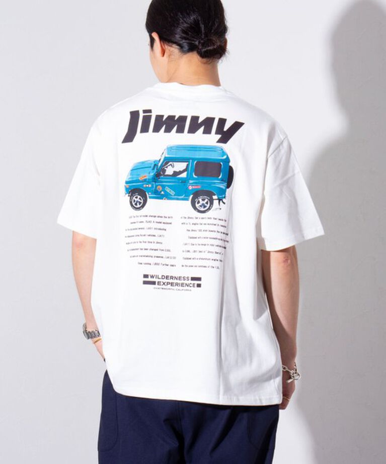GLOSTER「【WILDERNESS EXPERIENCE×JIMNY】別注バックプリント Tシャツ」|Tシャツ・カットソー|