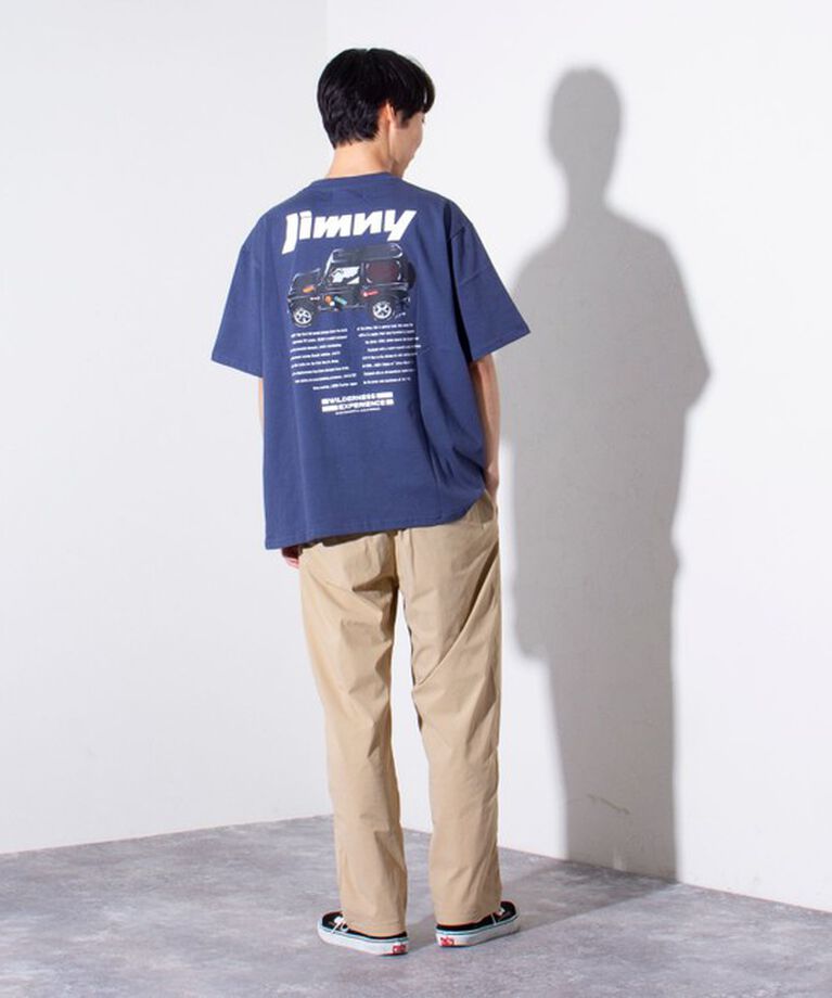 GLOSTER「【WILDERNESS EXPERIENCE×JIMNY】別注バックプリント Tシャツ」|Tシャツ・カットソー|