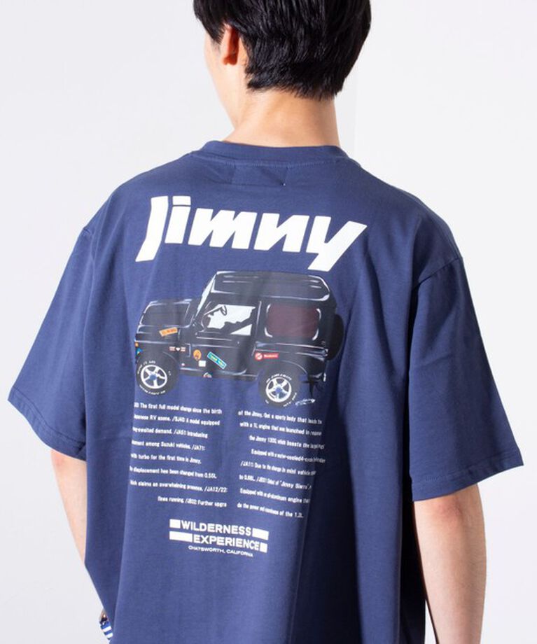 GLOSTER「【WILDERNESS EXPERIENCE×JIMNY】別注バックプリント Tシャツ」|Tシャツ・カットソー|