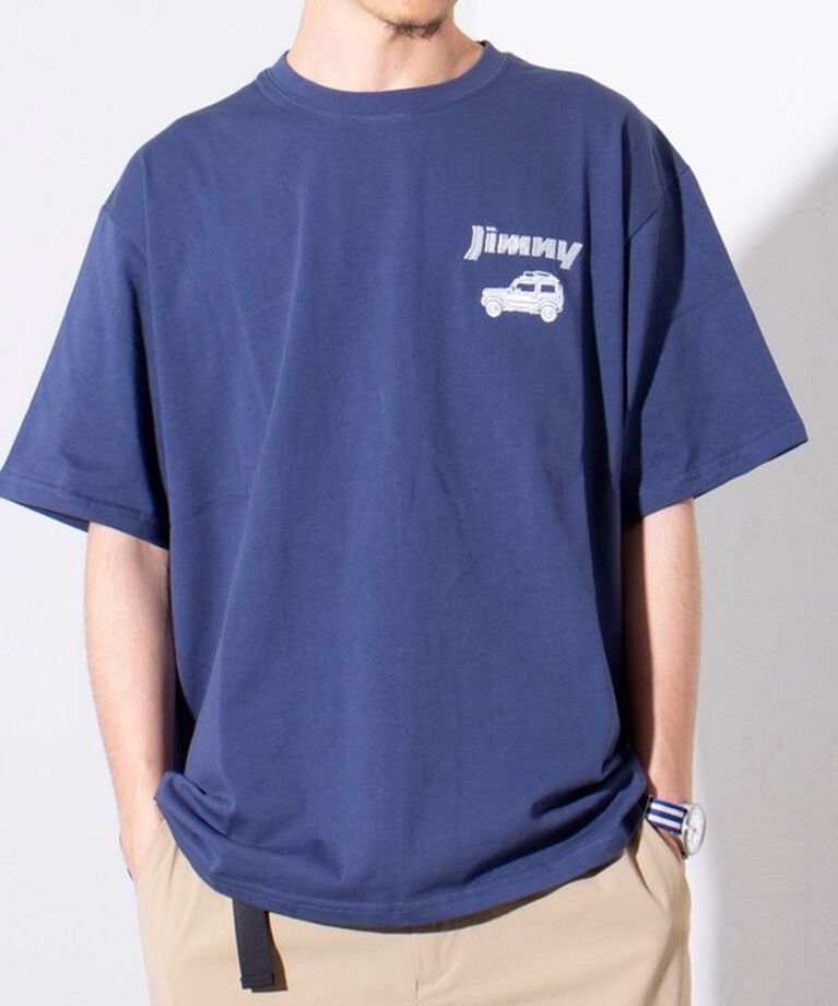 GLOSTER「【WILDERNESS EXPERIENCE×JIMNY】別注バックプリント Tシャツ」|Tシャツ・カットソー|