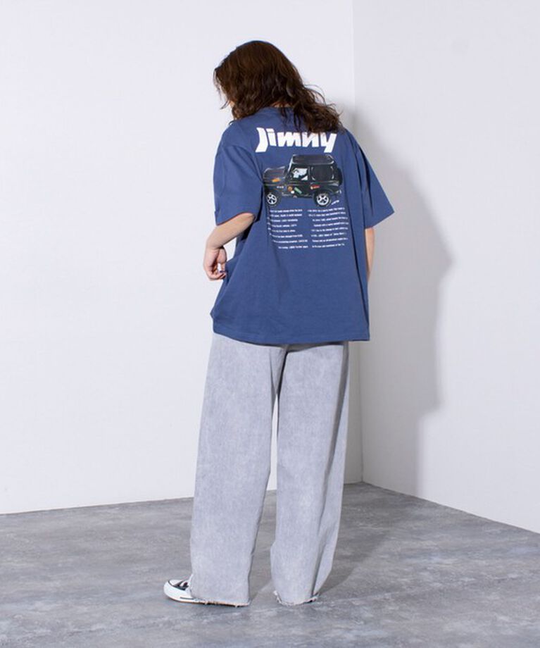 GLOSTER「【WILDERNESS EXPERIENCE×JIMNY】別注バックプリント Tシャツ」|Tシャツ・カットソー|