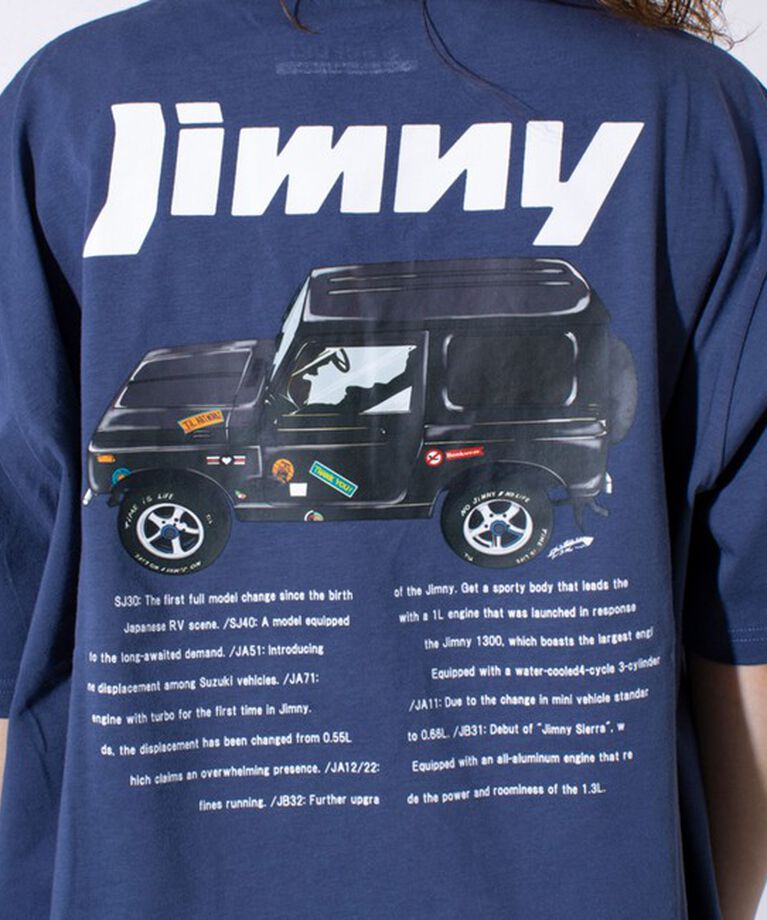 GLOSTER「【WILDERNESS EXPERIENCE×JIMNY】別注バックプリント Tシャツ」|Tシャツ・カットソー|