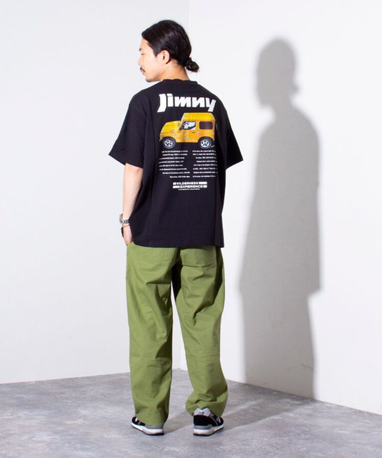 GLOSTER「【WILDERNESS EXPERIENCE×JIMNY】別注バックプリント Tシャツ」|Tシャツ・カットソー|