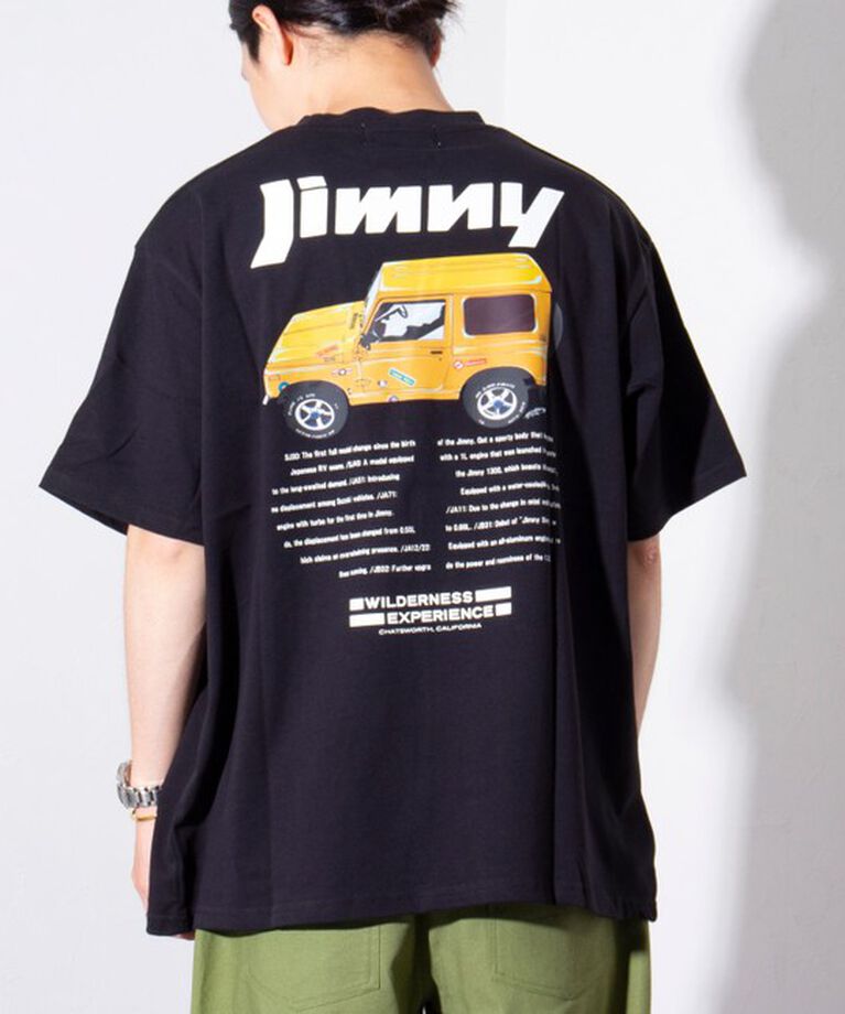 GLOSTER「【WILDERNESS EXPERIENCE×JIMNY】別注バックプリント Tシャツ」|Tシャツ・カットソー|