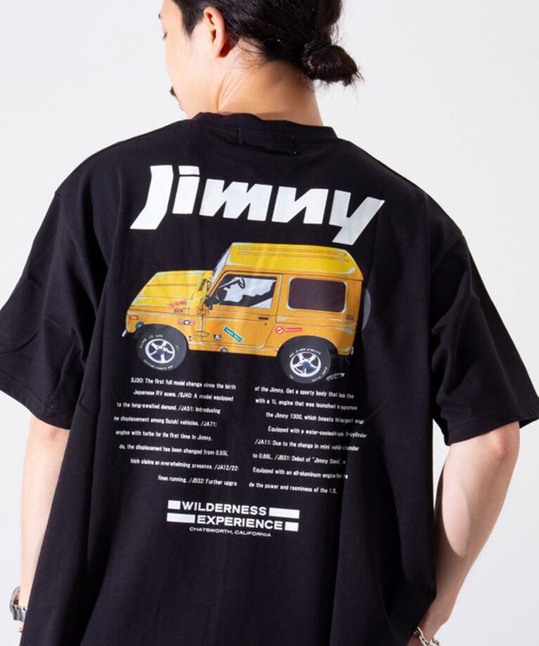 GLOSTER「【WILDERNESS EXPERIENCE×JIMNY】別注バックプリント Tシャツ」|Tシャツ・カットソー|