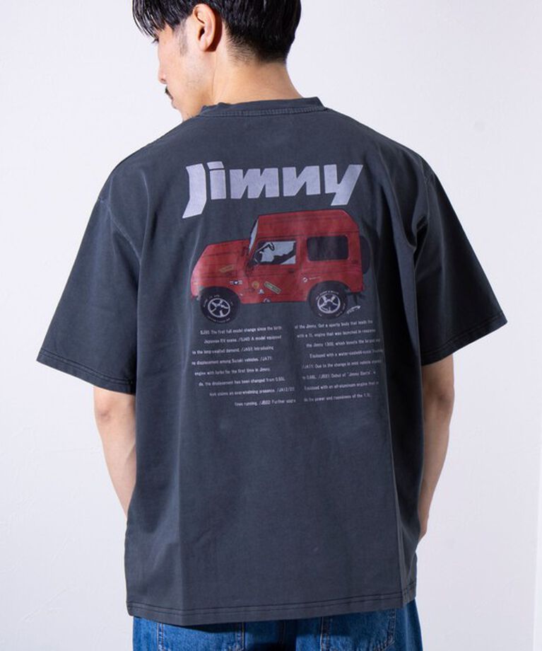 GLOSTER「【WILDERNESS EXPERIENCE×JIMNY】別注バックプリント Tシャツ」|Tシャツ・カットソー|