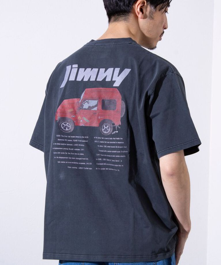 GLOSTER「【WILDERNESS EXPERIENCE×JIMNY】別注バックプリント Tシャツ」|Tシャツ・カットソー|
