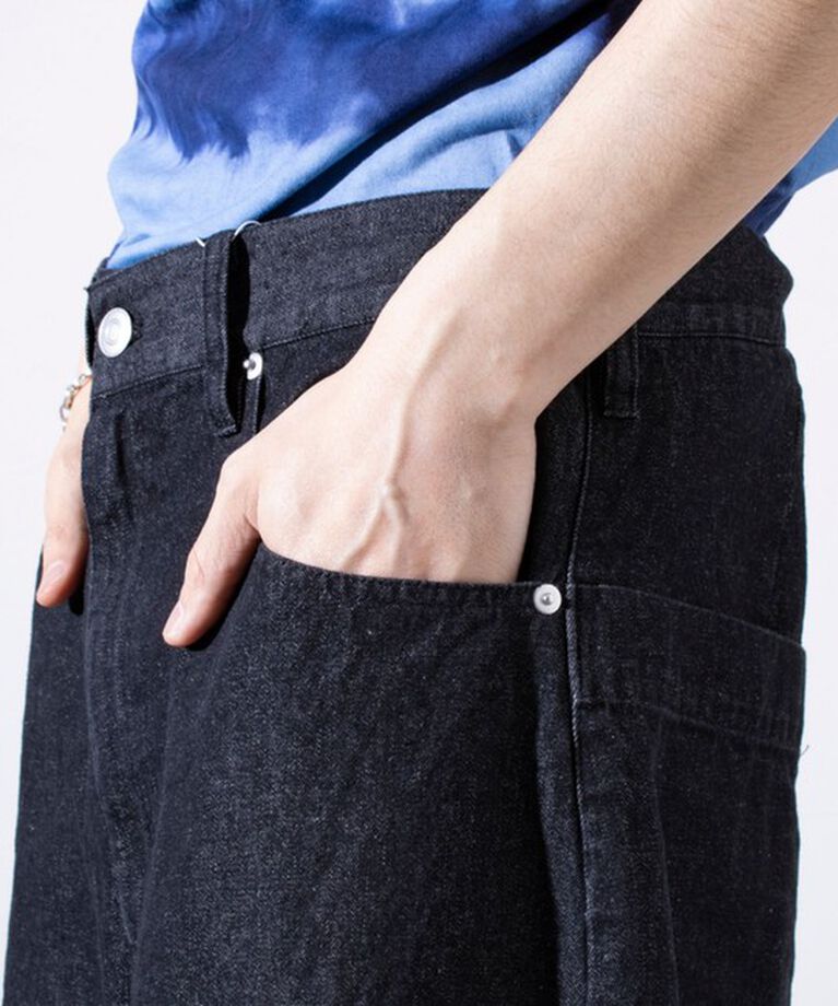 GLOSTER「【GLOSTER/グロスター】8オンスデニム ワイドショートパンツ ハーフパンツ」|その他|