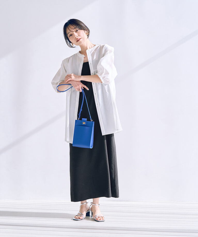 VIS「【洗える・接触冷感】美easyキャミワンピース【セットアップ対応】」|ワンピース|