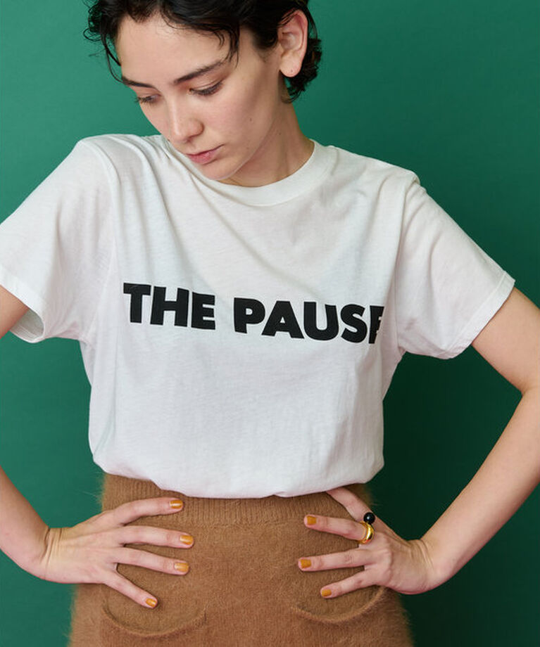 THE PAUSE「【THE PAUSE】THE PAUSE Tシャツ」|Tシャツ・カットソー|