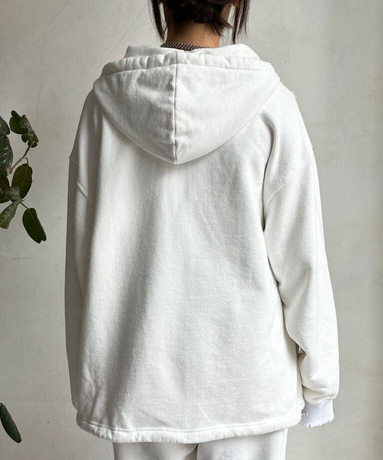  「ダメージ裏毛プルオーバー」|Tシャツ・カットソー|