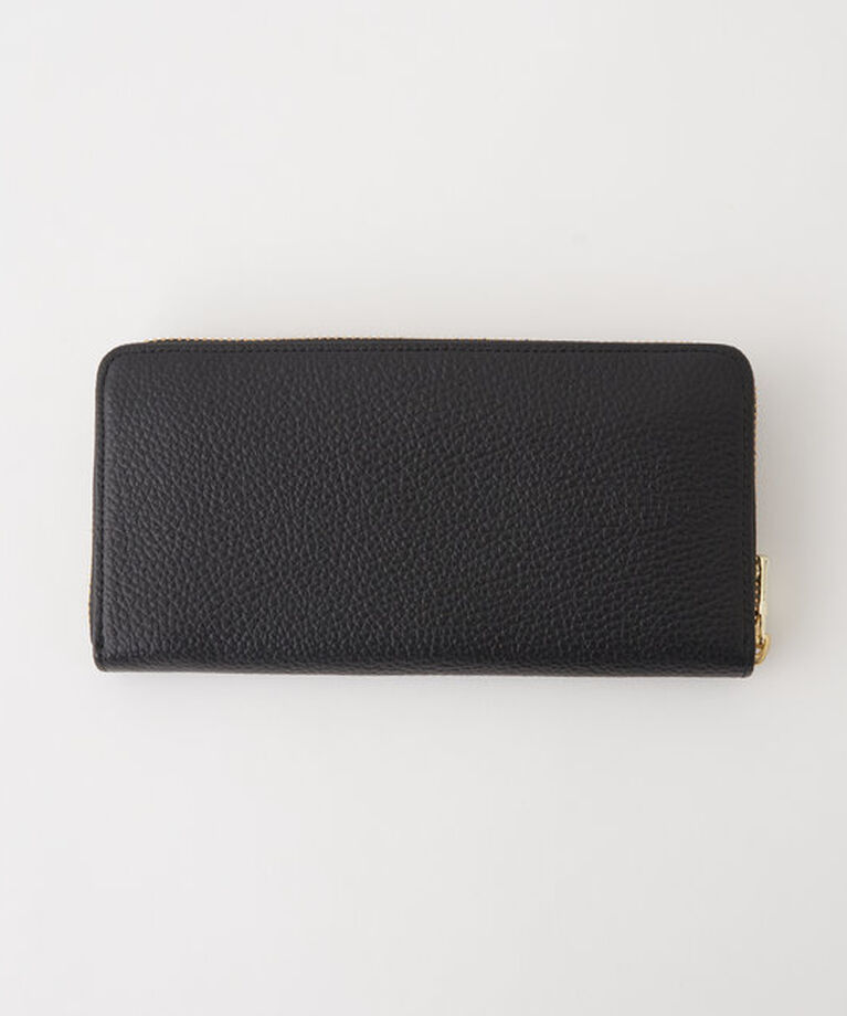  「モノグラムプレートラウンドジップウォレット」|財布|