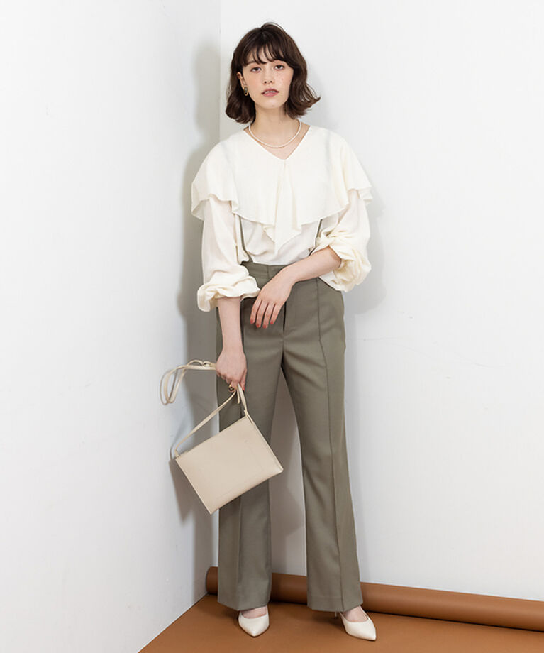 Rouge vif「【ロングセラー】サスペンダーパンツ」|その他|