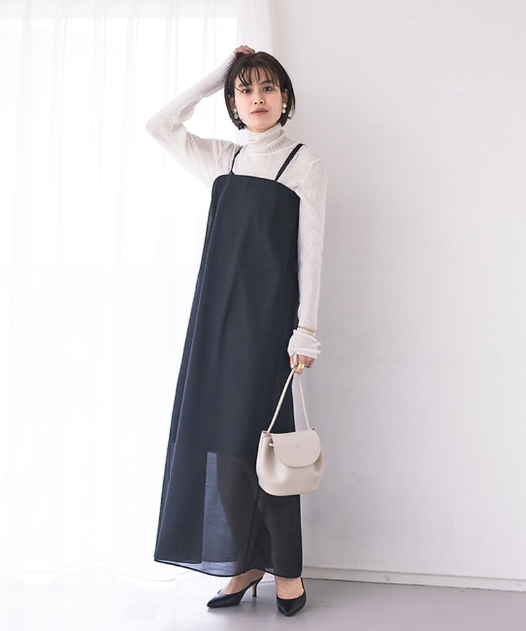 Rouge vif「【BELLE ROBE】シアーリボンワンピース」|ワンピース|