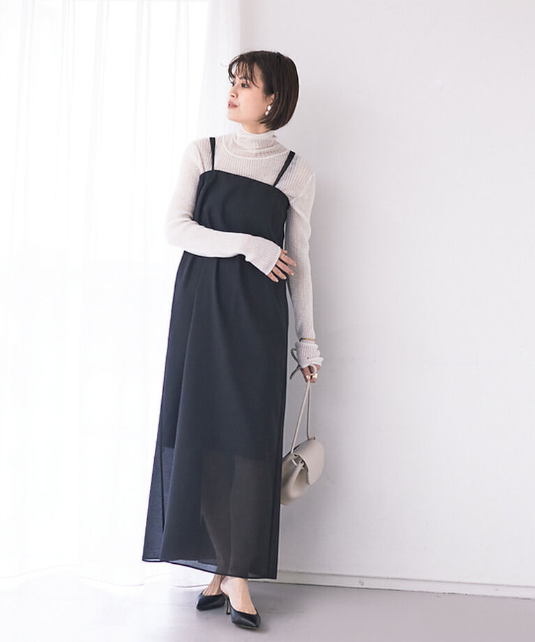 Rouge vif「【BELLE ROBE】シアーリボンワンピース」|ワンピース|