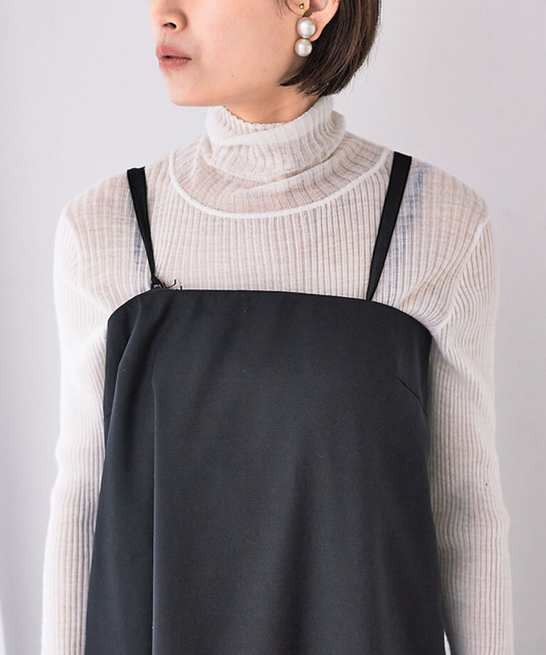 Rouge vif「【BELLE ROBE】シアーリボンワンピース」|ワンピース|