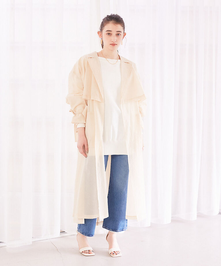 Rouge vif「クルーネックオーバープルオーバー」|ニット・セーター|