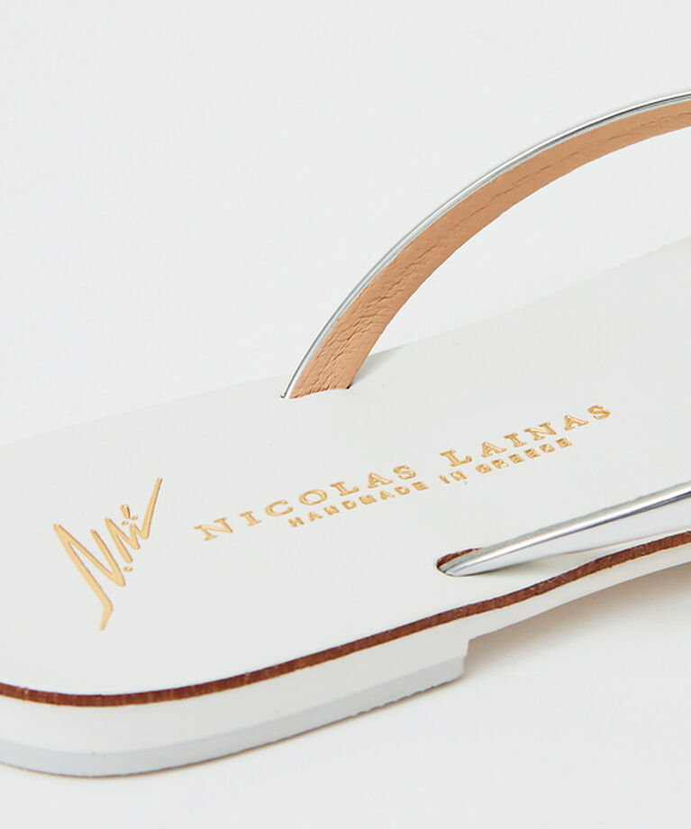 Rouge vif「NICOLAS LAINAS クロスストラップサンダル」|サンダル|