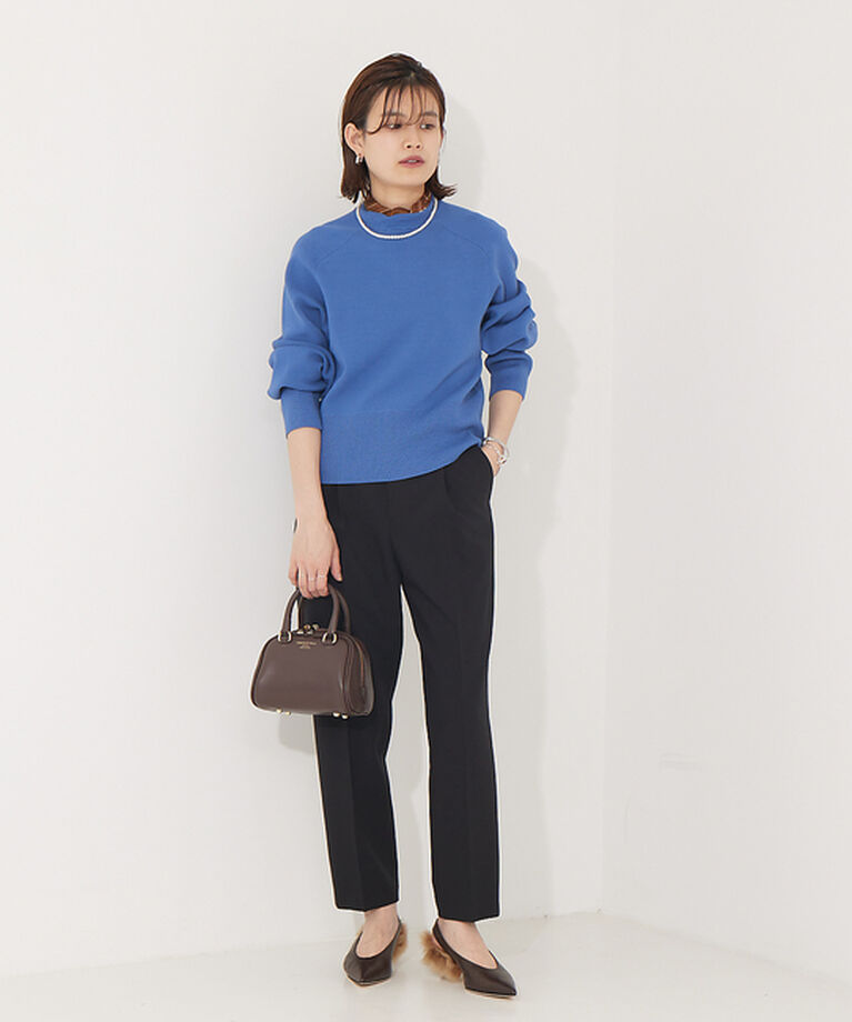 Rouge vif「【XSサイズ展開】【セットアップ対応】ウールタッチテーパードパンツ」|その他|