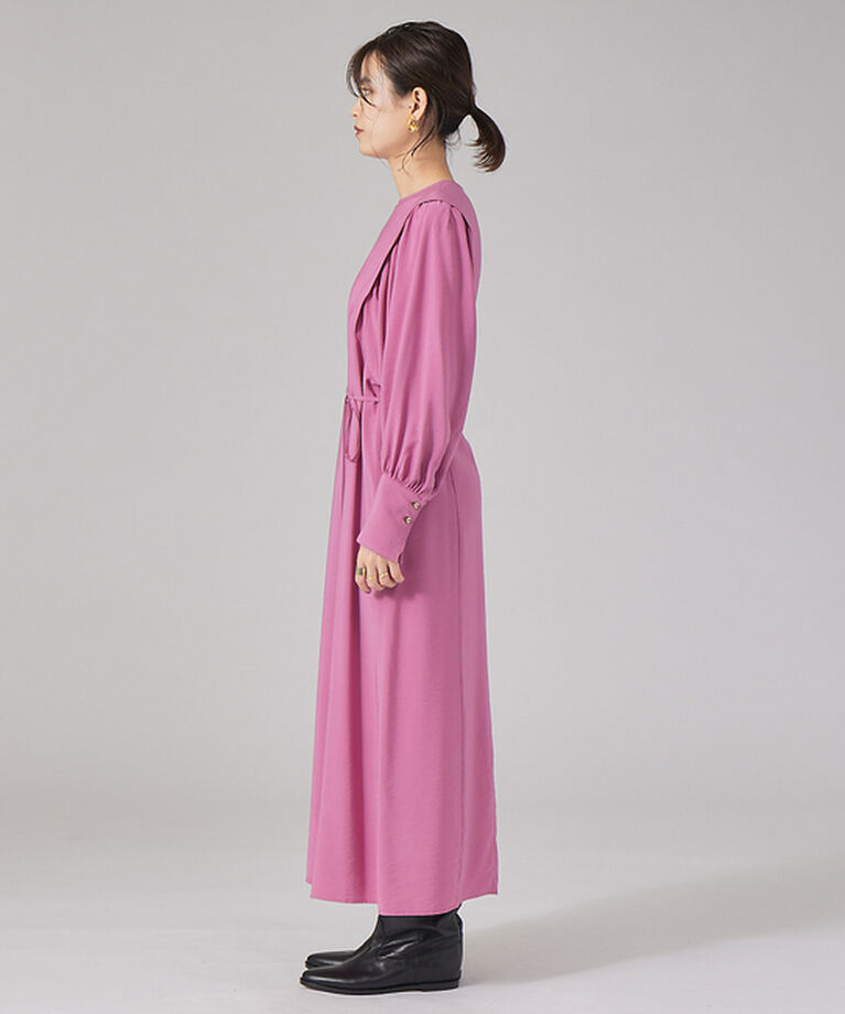 Rouge vif「パフスリーブワンピース」|ワンピース|