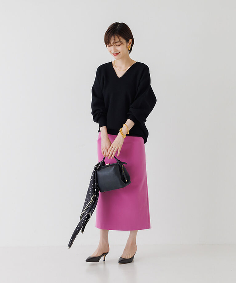Rouge vif「【XSサイズ展開】4WAYストレッチタイトスカート」|スカート|