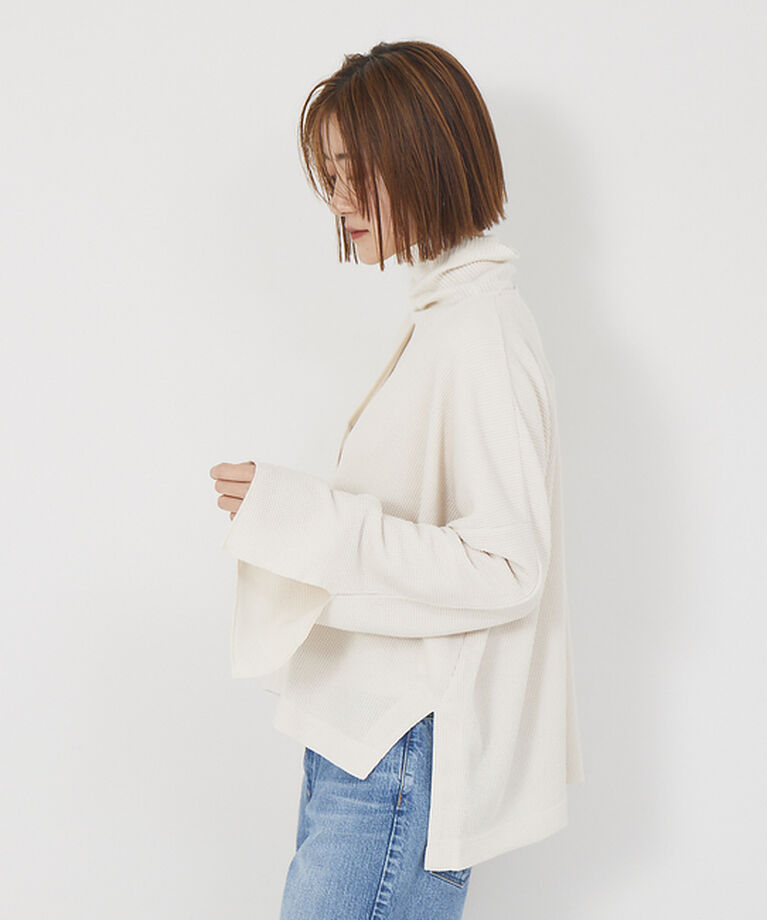 Rouge vif「ワッフルカーディガン」|カーディガン|