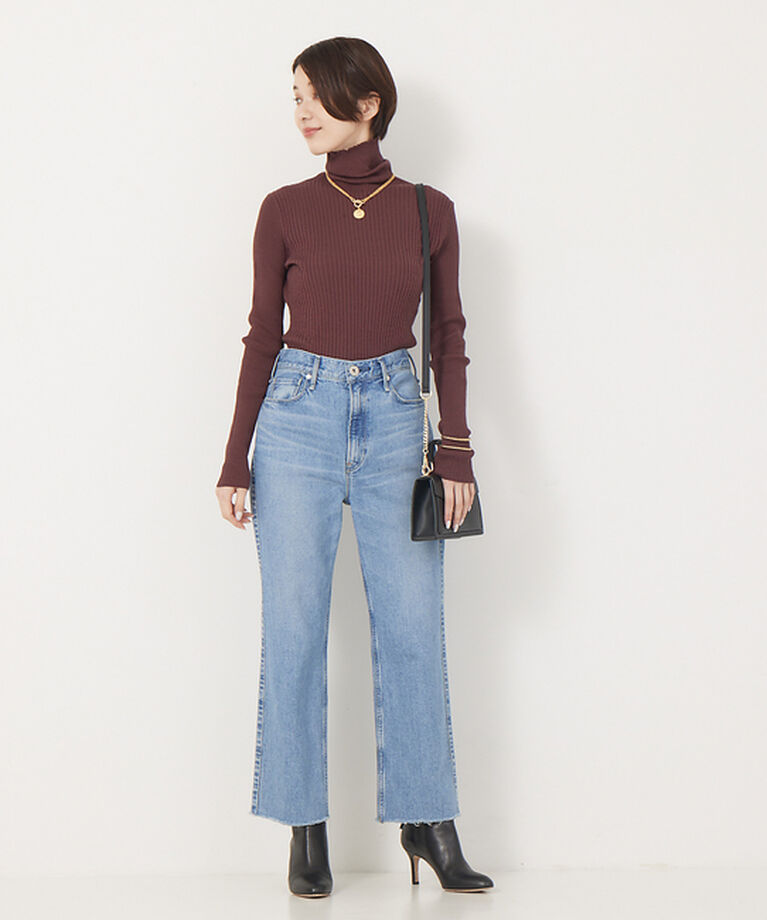 Rouge vif「コットンシルクリブタートル」|Tシャツ・カットソー|
