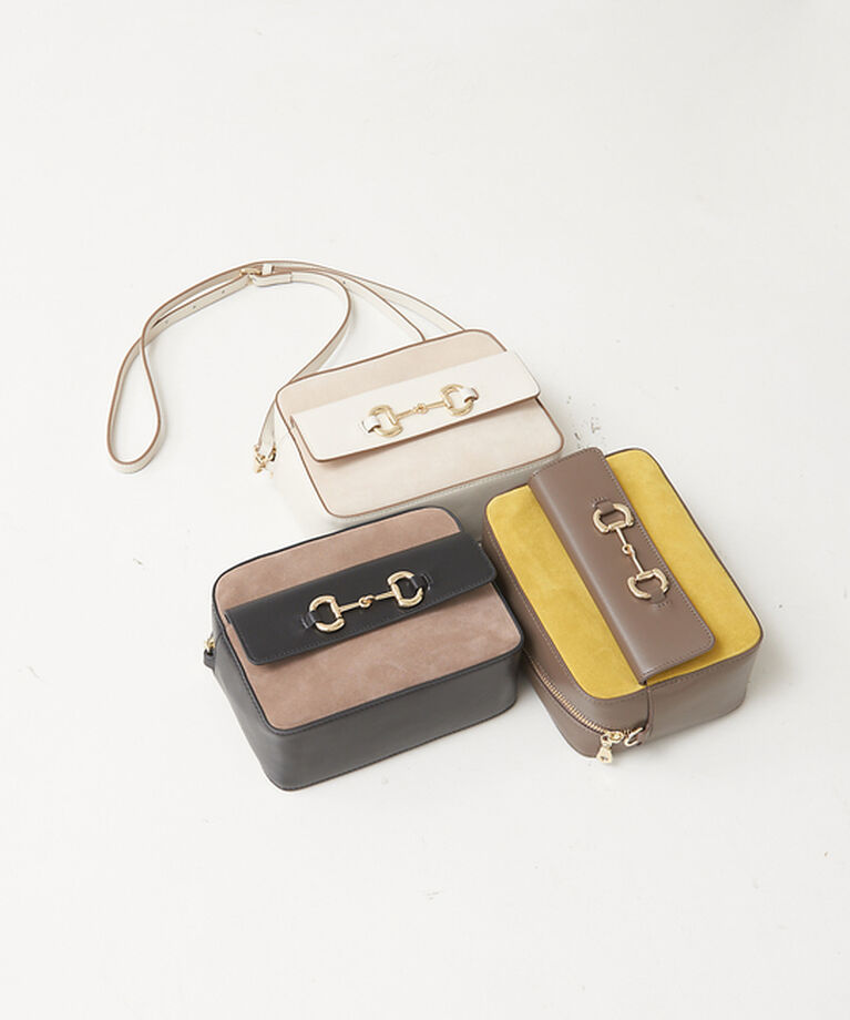 LOWELL things「【Oggi掲載】Cassetta/レザーBITミニショルダーBAG」|ショルダー・メッセンジャー|
