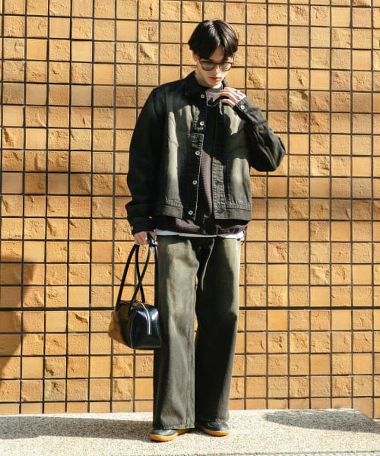 SENSE OF PLACE by URBAN RESEARCH「SENSE OF PLACE ヴィンテージライクデニムワイドパンツ」|デニム|