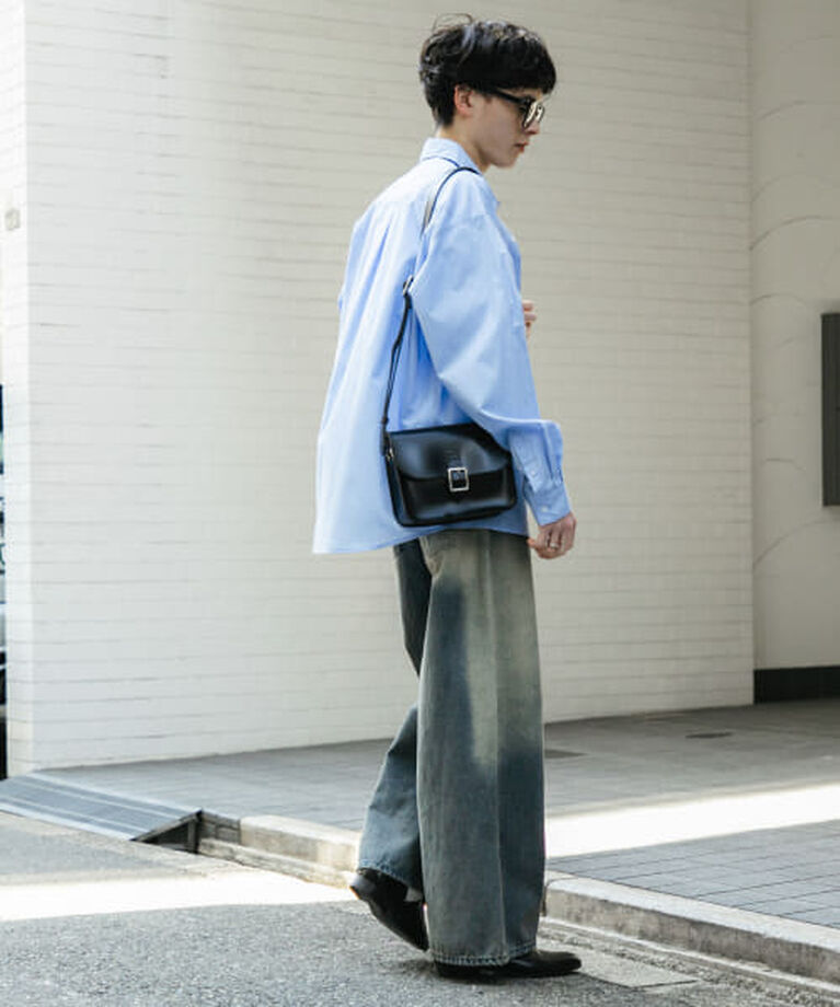 SENSE OF PLACE by URBAN RESEARCH「SENSE OF PLACE ヴィンテージライクデニムワイドパンツ」|デニム|