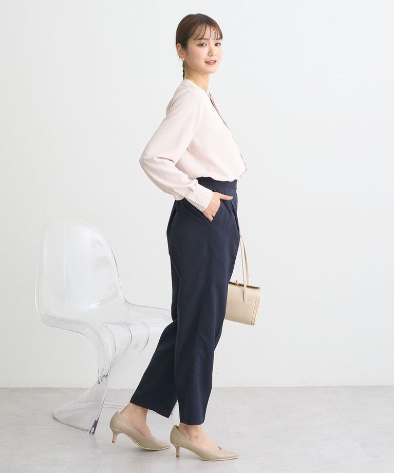 earth music&ecology「2WAYボウタイブラウス　25SS オフィス 春 夏」|シャツ・ブラウス|