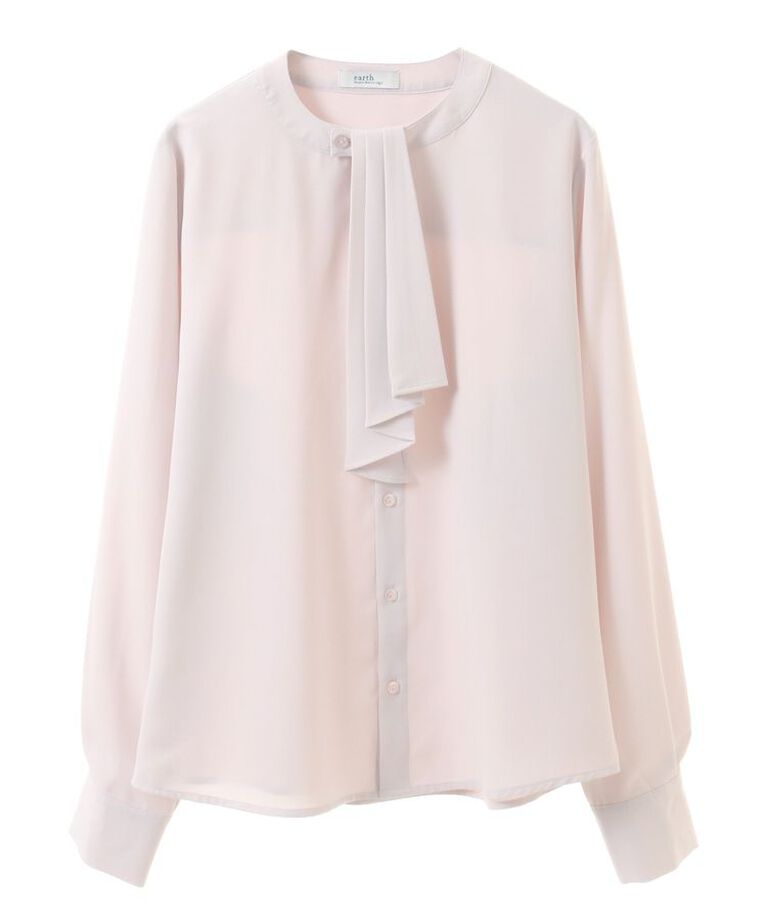 earth music&ecology「2WAYボウタイブラウス　25SS オフィス 春 夏」|シャツ・ブラウス|