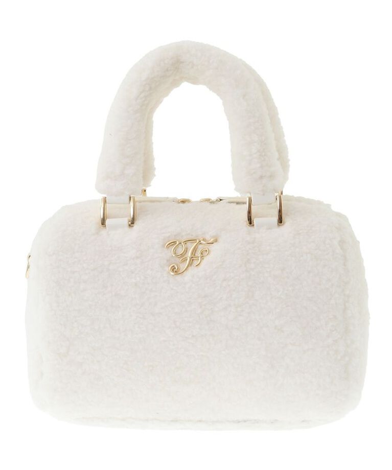 Maison de FLEUR「フェイクファーボストンバッグ」|ハンドバッグ|