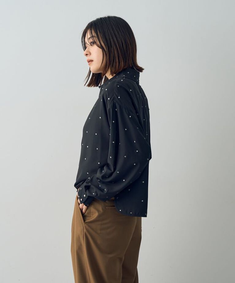 YECCA VECCA「ビジューシャツ」|シャツ・ブラウス|