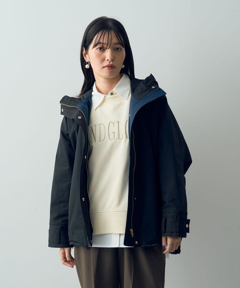 YECCA VECCA「マウンテンパーカー」|ブルゾン・スタジャン|Black