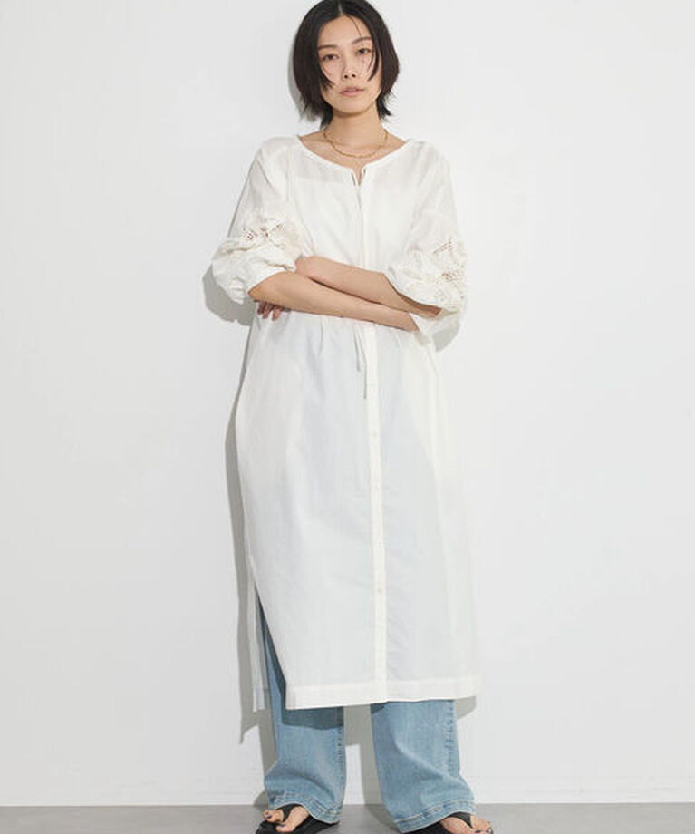 GARAGE OF GOOD CLOTHING「【TORRAZZO DONNA】カフタンワンピース」|ワンピース|White