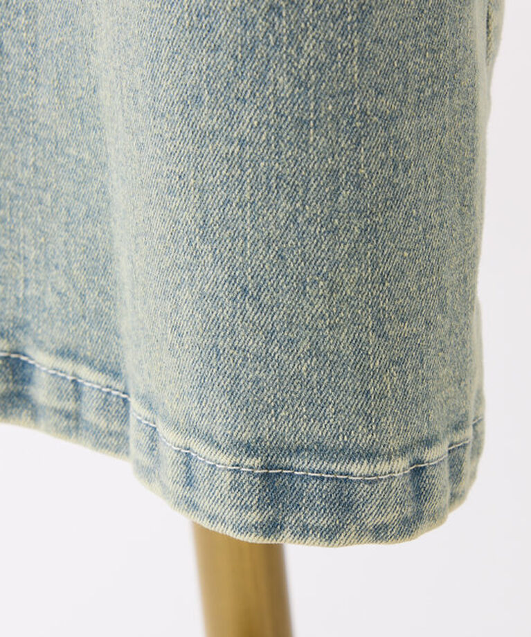  「サイドあき美脚ストレッチデニム」|その他|