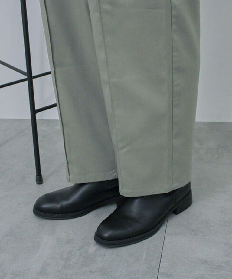 Samansa Mos2 blue「ピンタックイージーパンツ」|その他|