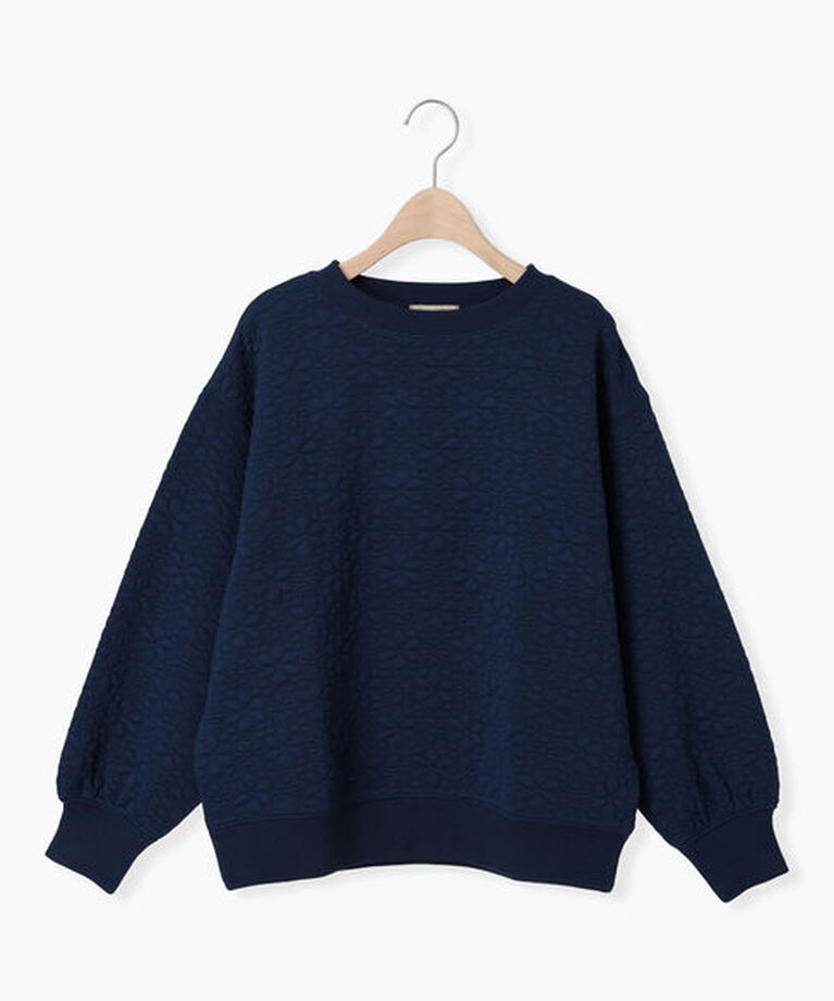 Samansa Mos2「◎ふくれジャカードトップス」|Tシャツ・カットソー|