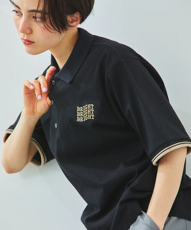 SM2「ワンポイント刺繍ポロシャツ」|Tシャツ・カットソー|ブラック