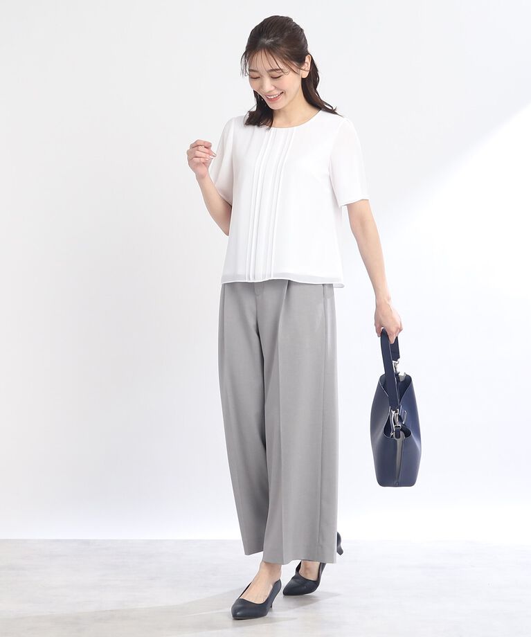 Reflect「【SALE／WEB限定カラーあり／マシンウォッシュ可】ソフトワイドシルエットパンツ」|その他|