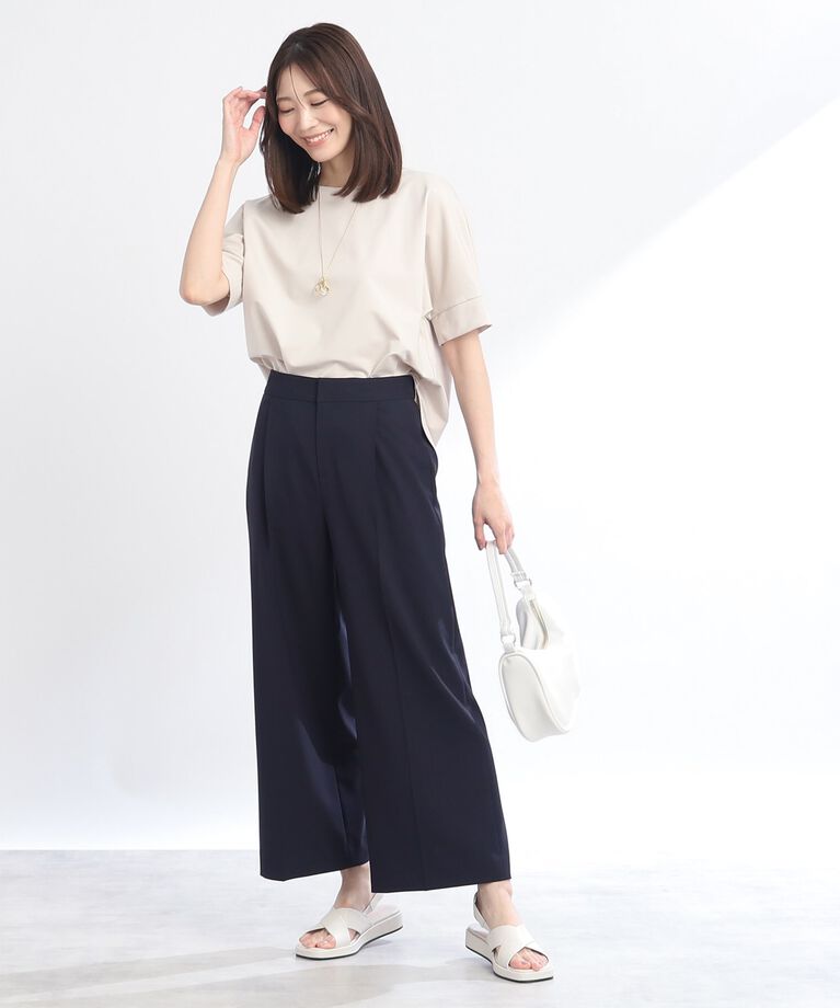 Reflect「【SALE／WEB限定カラーあり／マシンウォッシュ可】ソフトワイドシルエットパンツ」|その他|