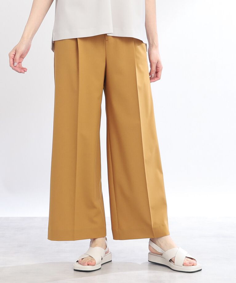 Reflect「【SALE／WEB限定カラーあり／マシンウォッシュ可】ソフトワイドシルエットパンツ」|その他|ﾏｽﾀｰﾄﾞ(033)