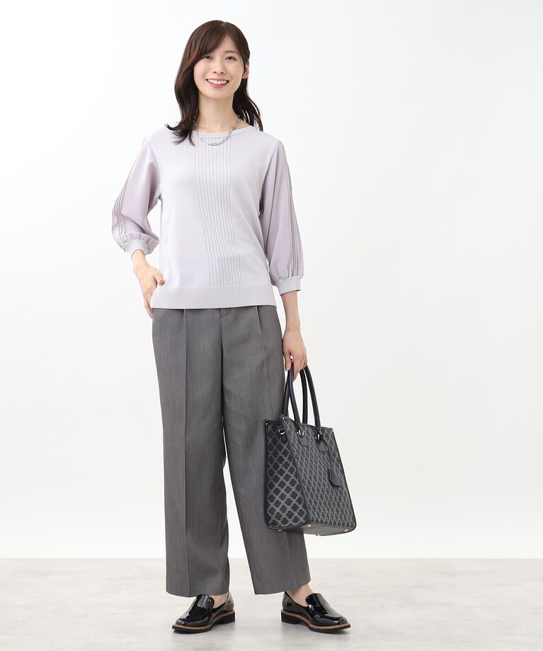 Reflect「【SALE／接触冷感／洗える】デニム調ストレートシルエットパンツ」|その他|