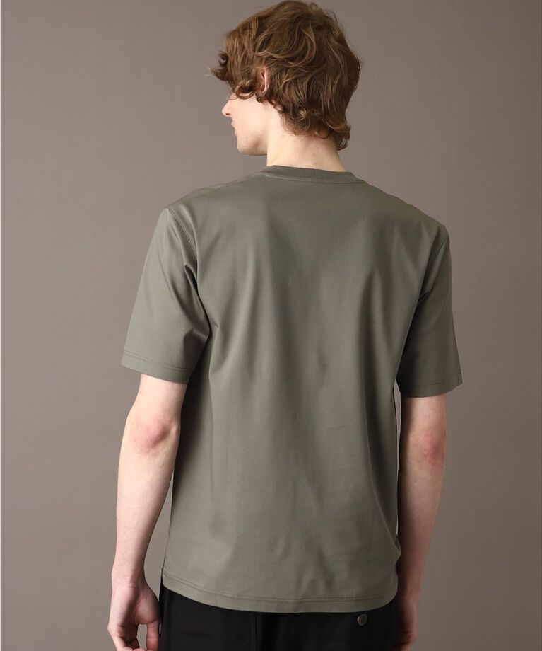 DRESSTERIOR「【接触冷感／抗菌防臭／消臭】ICE CLEAR COTTON ロゴTシャツ」|Tシャツ・カットソー|