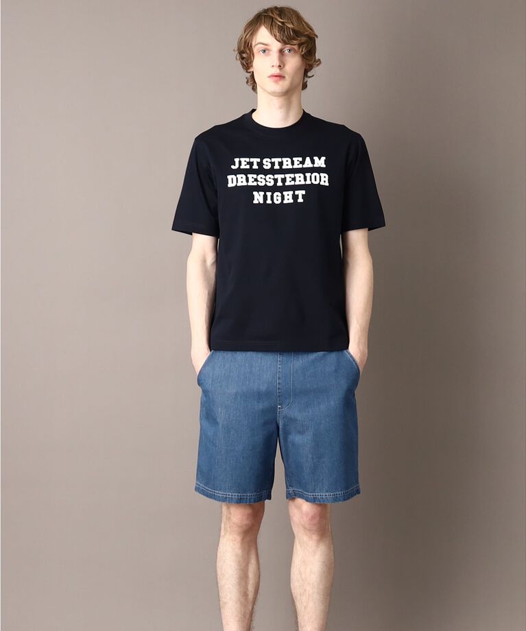 DRESSTERIOR「【接触冷感／抗菌防臭／消臭】ICE CLEAR COTTON ロゴTシャツ」|Tシャツ・カットソー|