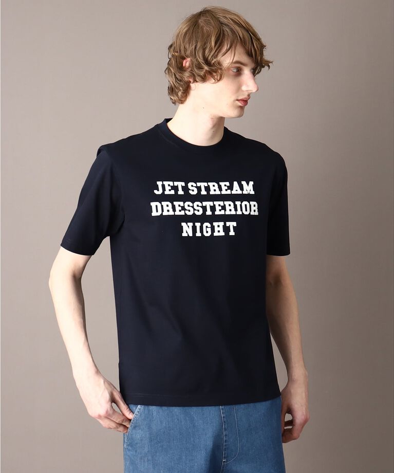 DRESSTERIOR「【接触冷感／抗菌防臭／消臭】ICE CLEAR COTTON ロゴTシャツ」|Tシャツ・カットソー|