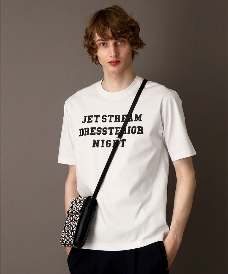 DRESSTERIOR「【接触冷感／抗菌防臭／消臭】ICE CLEAR COTTON ロゴTシャツ」|Tシャツ・カットソー|